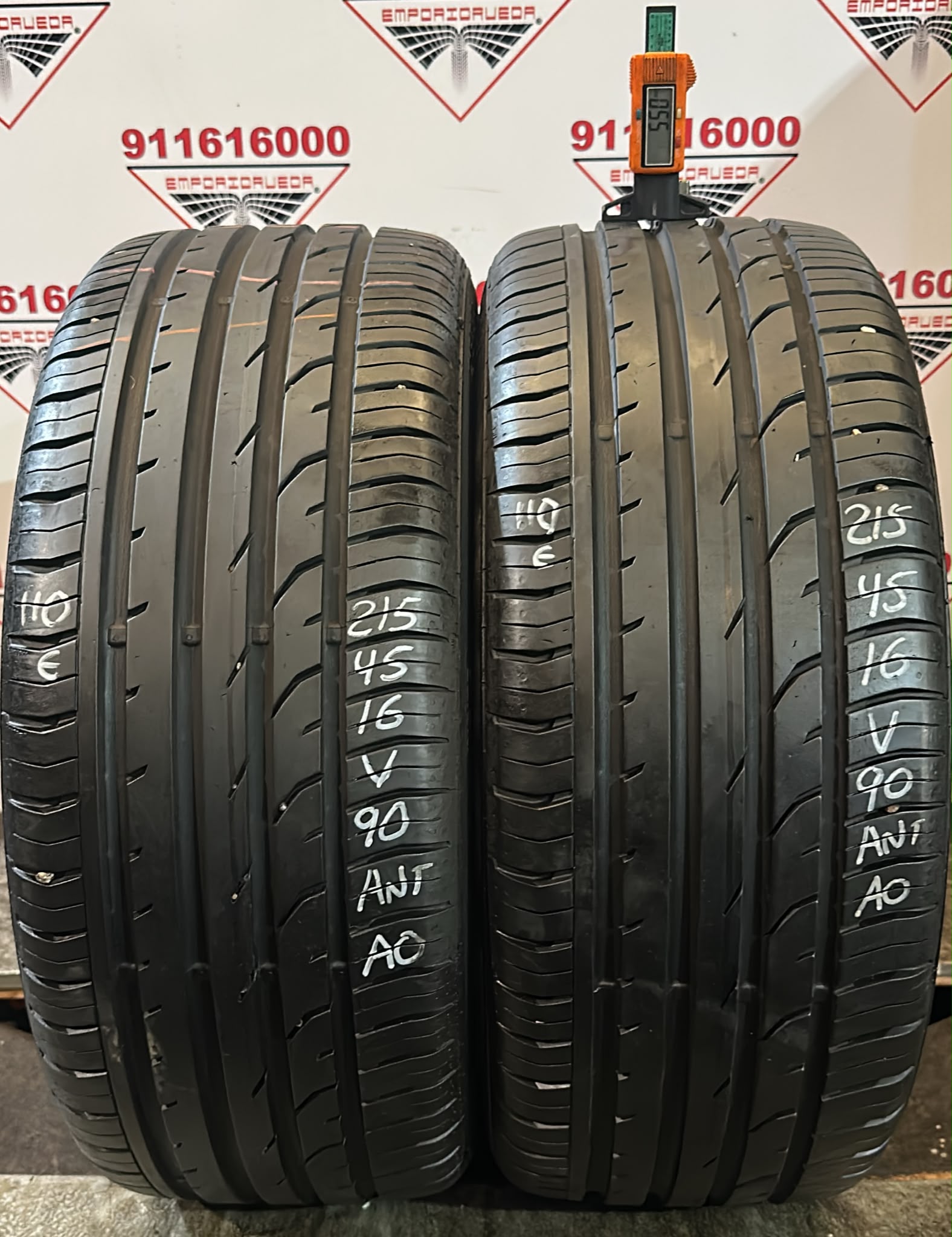 CONTINENTAL CONTIPREMIUMCONTACT 2 USADO  215/45 R19 90 V